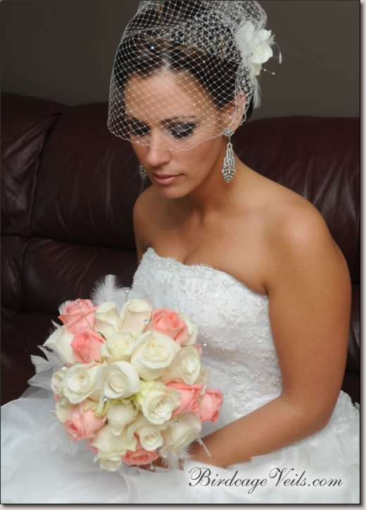 birdcage veil hairstyles. wearing a irdcage veil